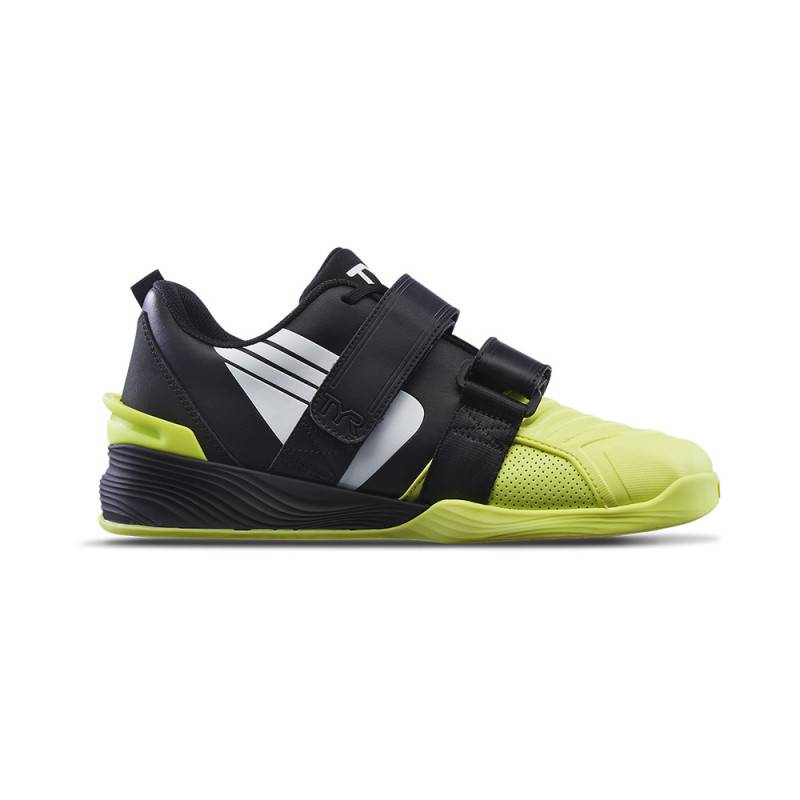 Gewichtheberschuhe TYR L-2 Lifter - schwarz und gelb
