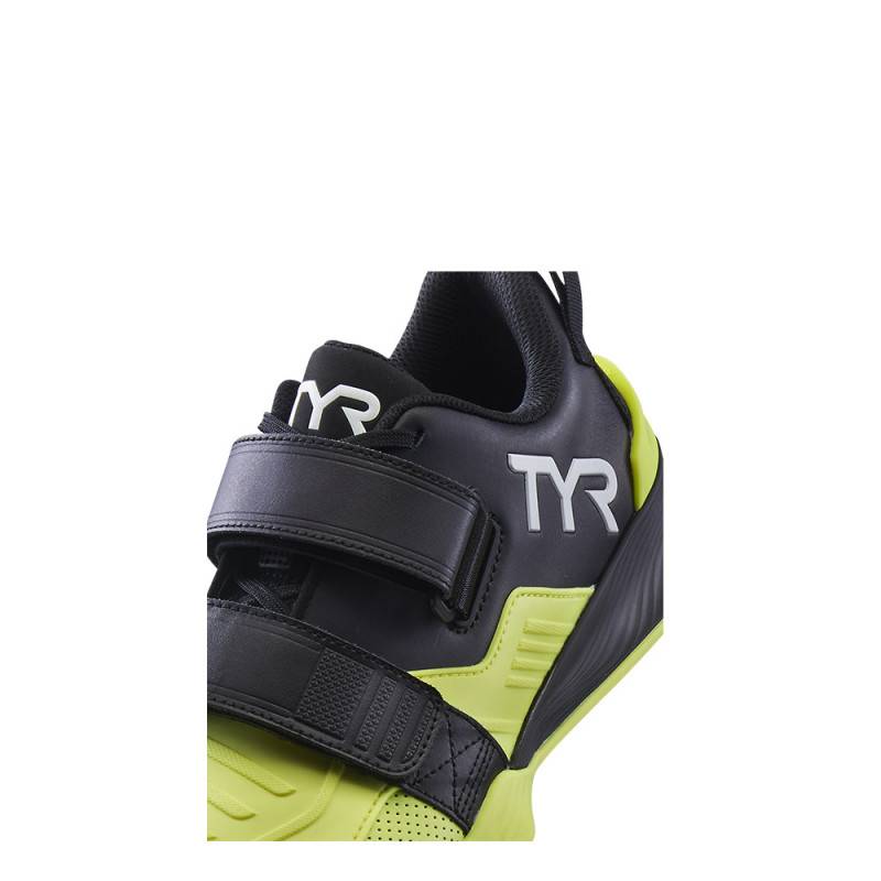 Scarpe da sollevamento pesi TYR L-2 Lifter - nero e giallo