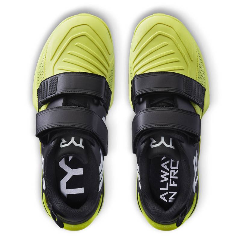 Scarpe da sollevamento pesi TYR L-2 Lifter - nero e giallo