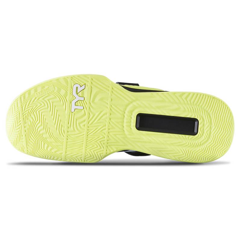 Gewichtheberschuhe TYR L-2 Lifter - schwarz und gelb