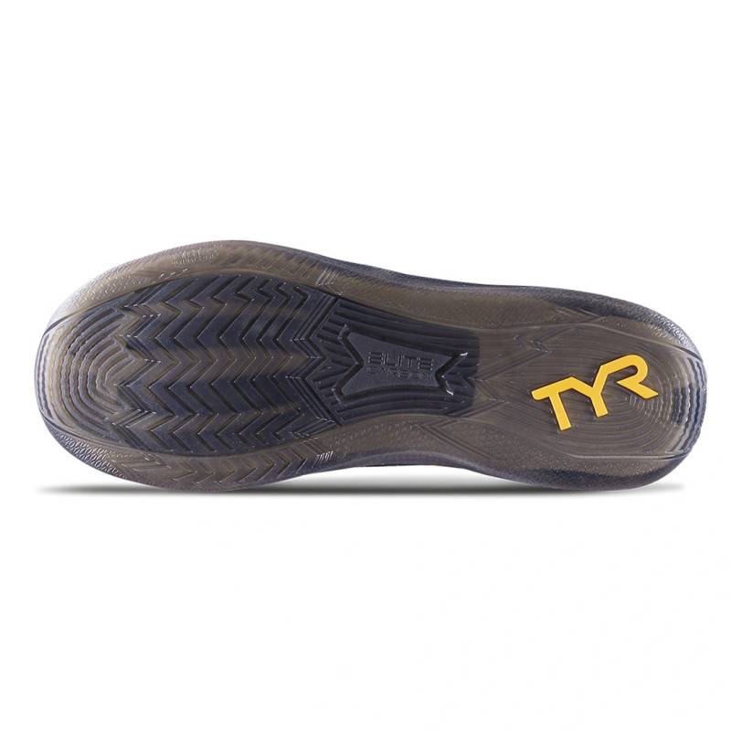 Mens training shoes TYR CXT-2CEE Elite Carbon - black and yellow