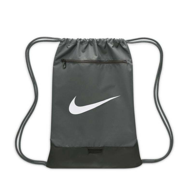 Sacco da allenamento Nike Brasilia grigio/nero