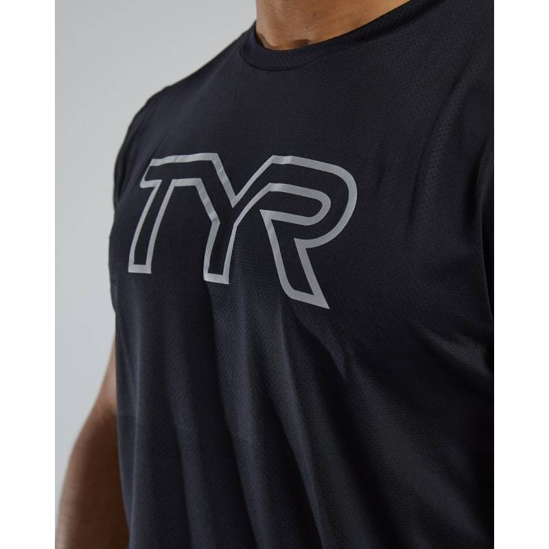 Maglietta TYR Airtec™ da uomo - nero