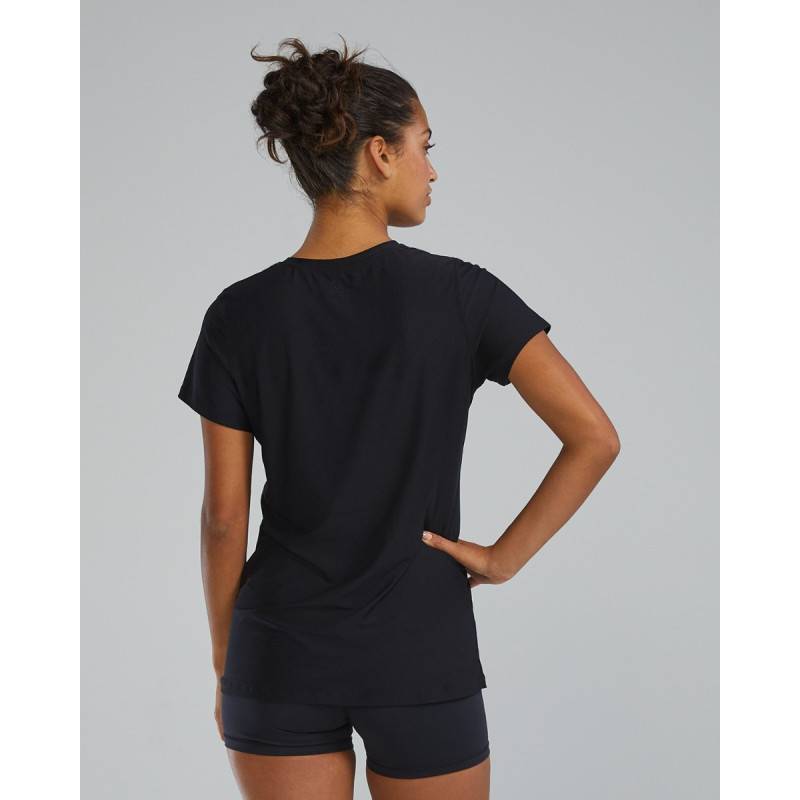 Womens TYR Airtec™ tričko - black