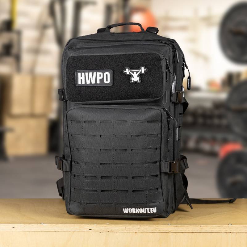 Fitness backpack WORKOUT 2.0 - black