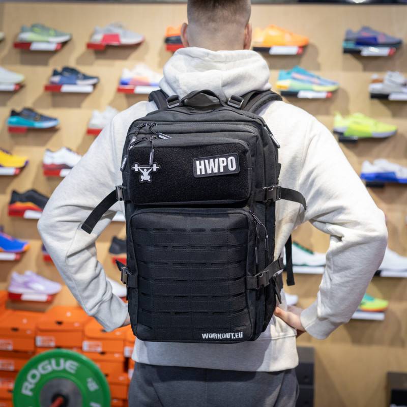Fitness backpack WORKOUT 2.0 - black