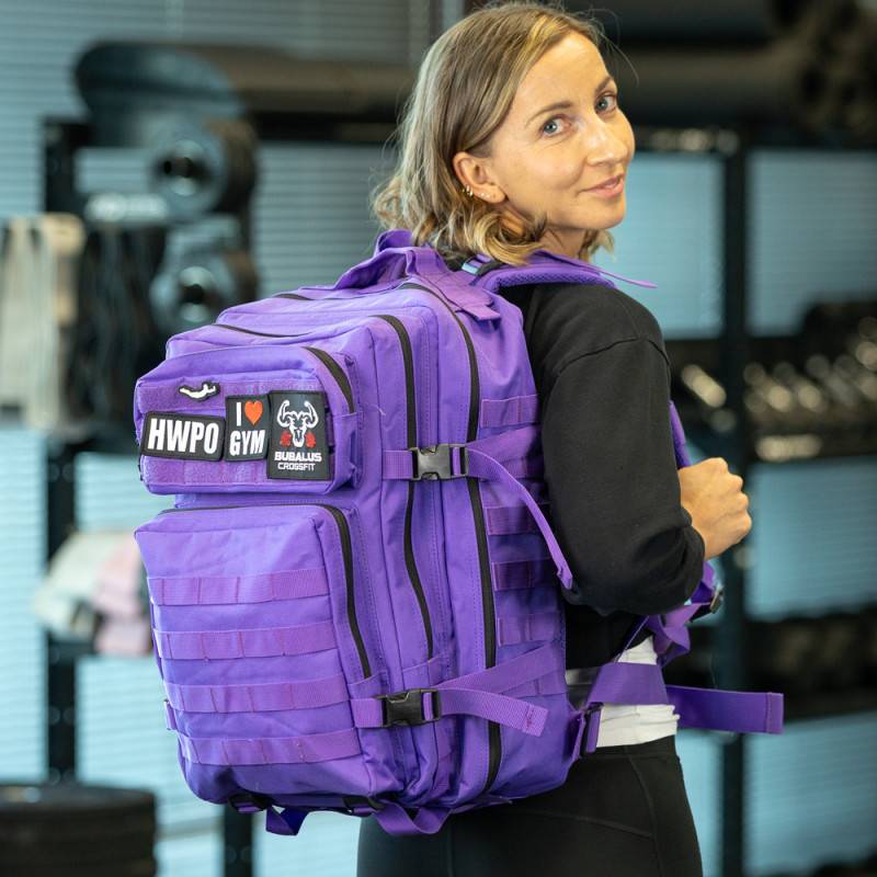 Fitness-Rucksack WORKOUT - lila