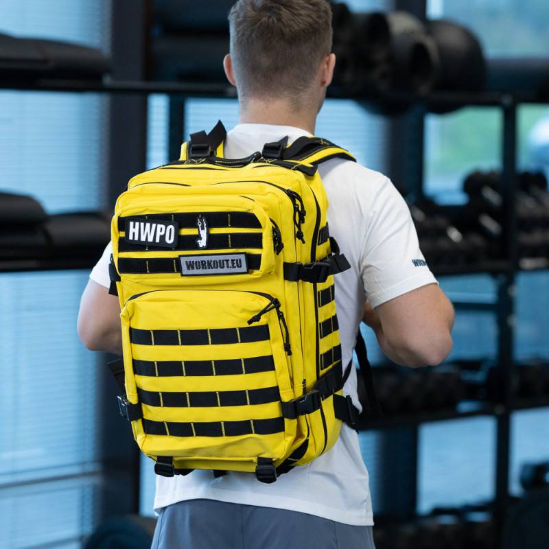 Fitness-Rucksack WORKOUT - gelb