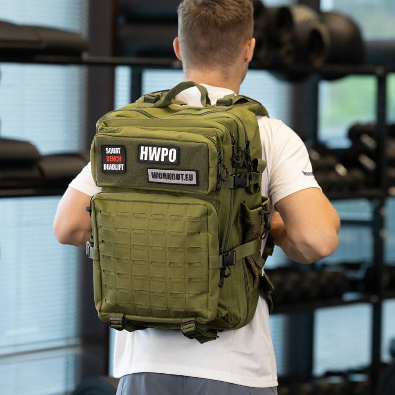 Fitness Backpack WORKOUT Pro - 40 l - green