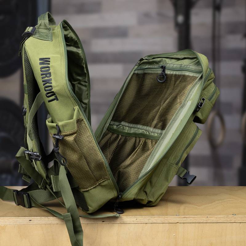Fitness batoh WORKOUT Pro - 40 l - zelený