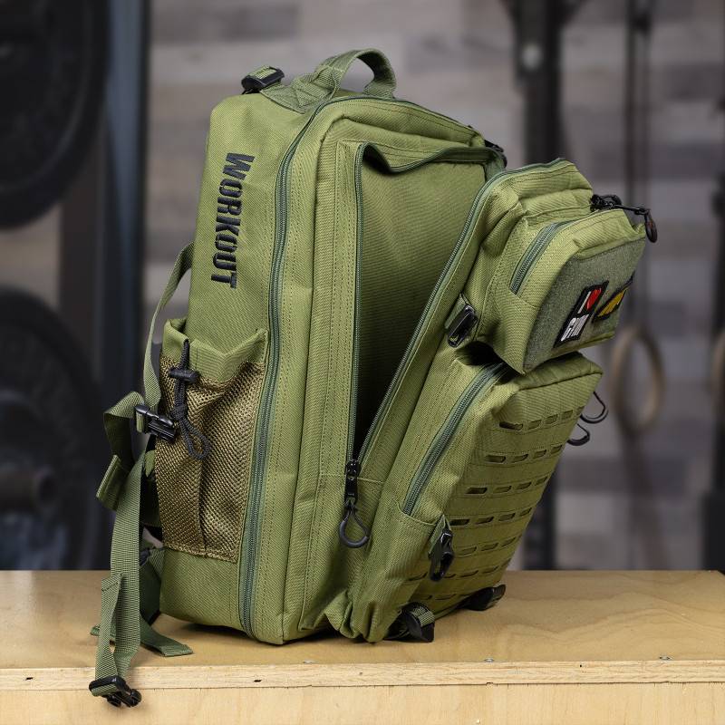 Fitness Backpack WORKOUT Pro - 40 l - green