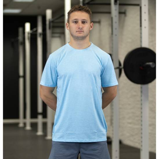 sportovní tričko WORKOUT - modré