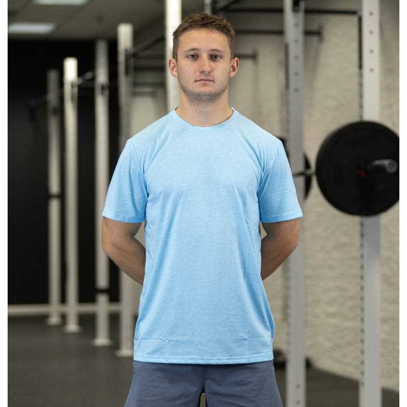 Pánské sportovní tričko WORKOUT - modré