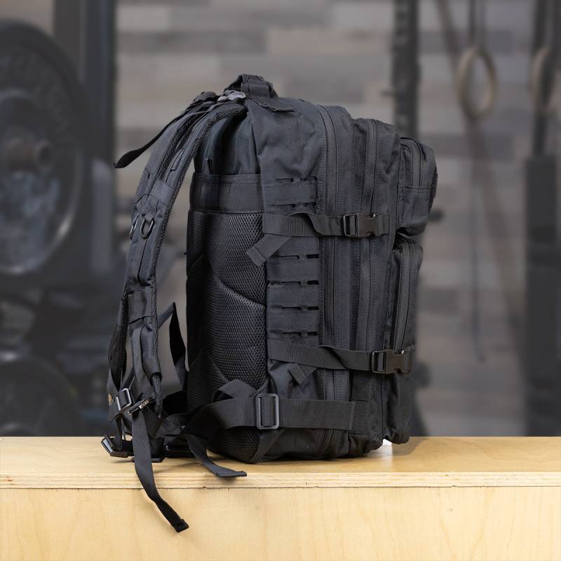 Fitness Backpack WORKOUT 2.0 - black and pink