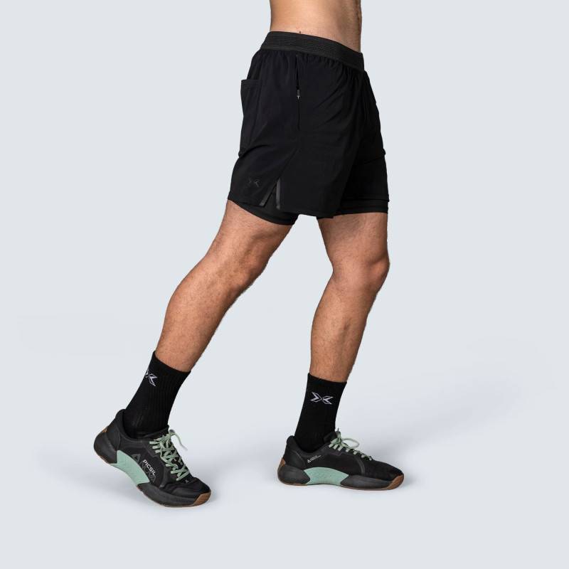 Herren Picsil Premium 2-in-1 Kompression Performance Shorts AW25