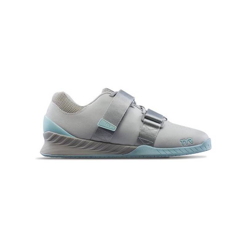 Scarpe da sollevamento pesi TYR L-1 Lifter - grigio-azzurro