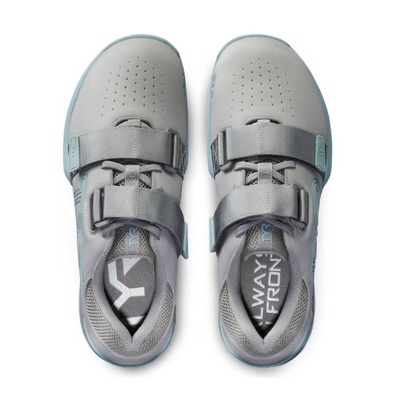 Scarpe da sollevamento pesi TYR L-1 Lifter - grigio-azzurro
