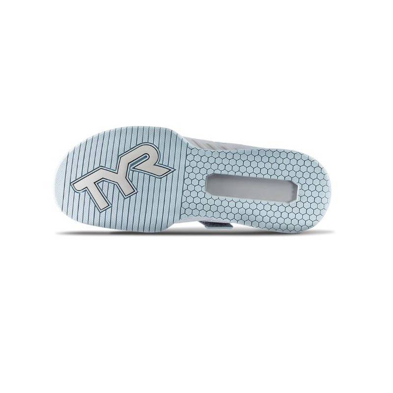 Scarpe da sollevamento pesi TYR L-1 Lifter - grigio-azzurro