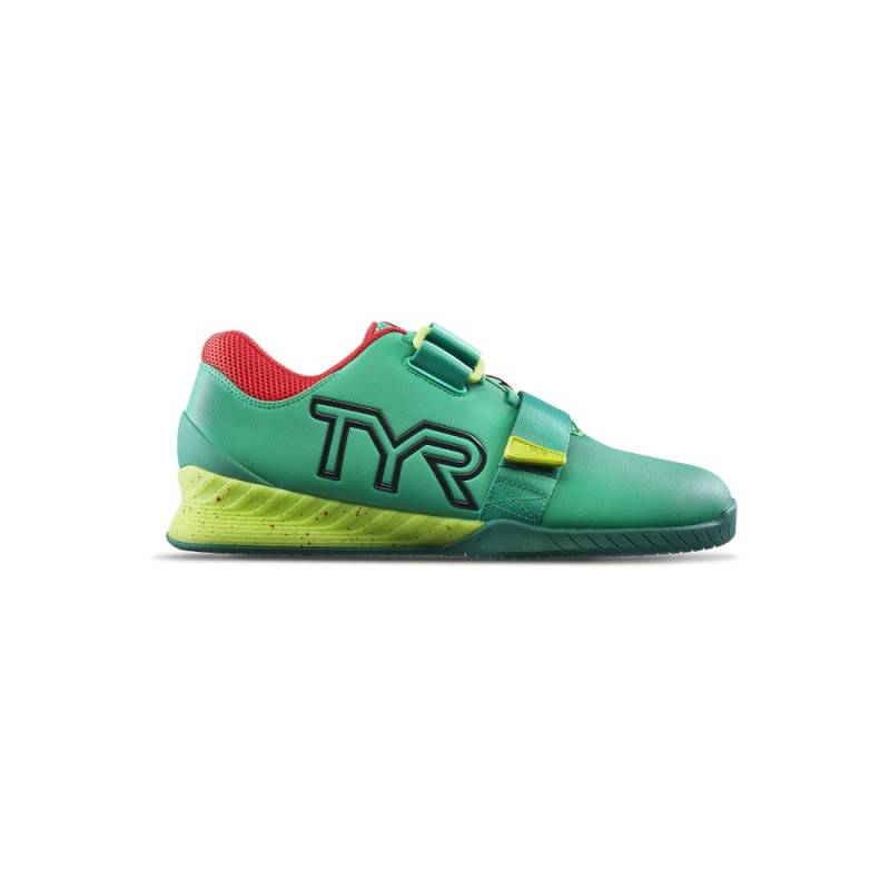 Weightlifting shoes TYR L-1 Lifter - green - lime