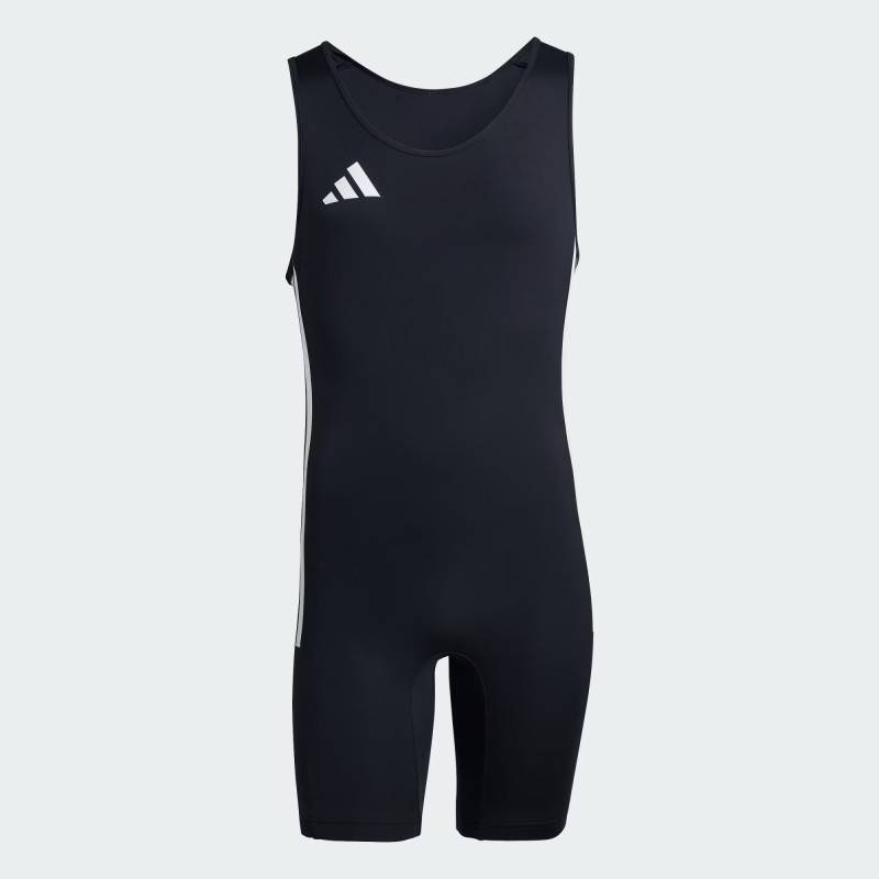 Pánský vzpěračský - powerlifterský dres adidas černý