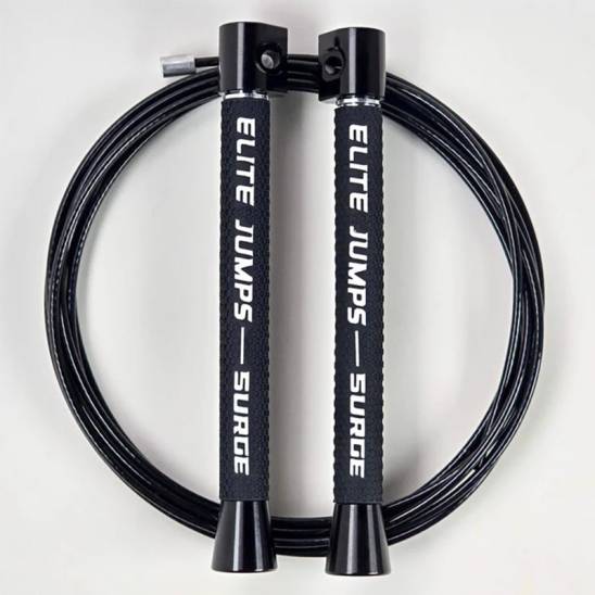 EliteSRS Rychlostní švihadlo Elite SRS Surge 4.0 - černé