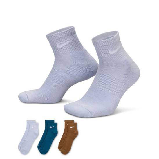 Nike ponožky Everyday Plus Ankle - 3 páry Ghost Moss Wood