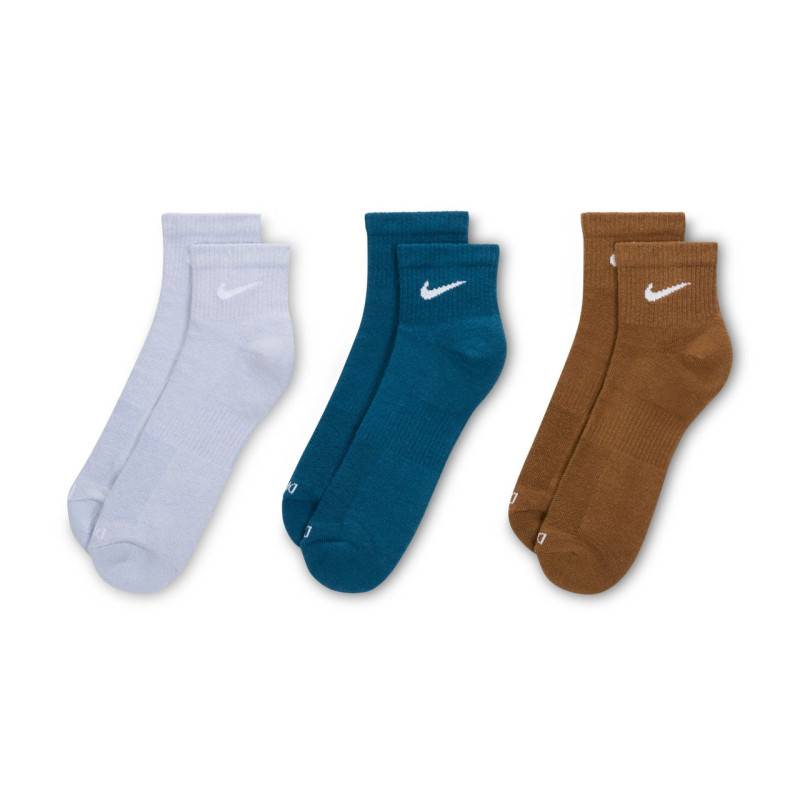 Nike Everyday Plus Ankle Socks - 3 Pairs Ghost Moss Wood