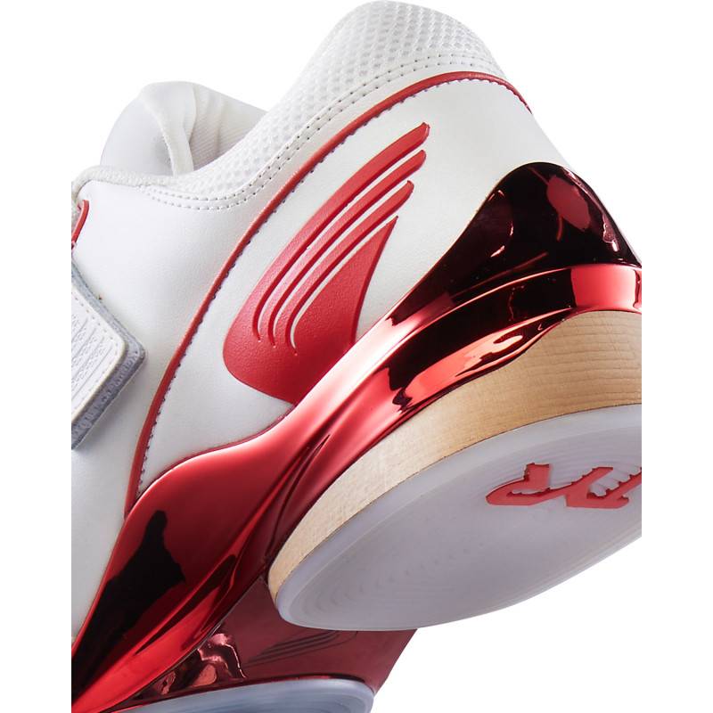 Scarpe da sollevamento pesi TYRFORCE Elite Carbon Lifter Uomo - Bianco - Rosso