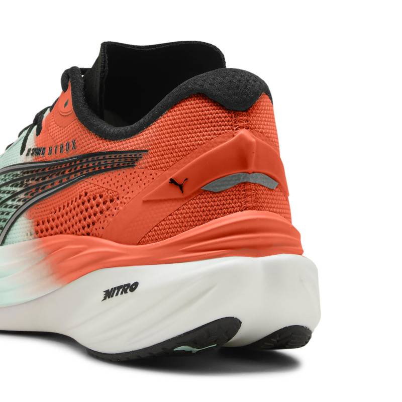 PUMA Deviate NITRO 3 HYROX AH25 Glühend Rot-Mint Laufschuhe