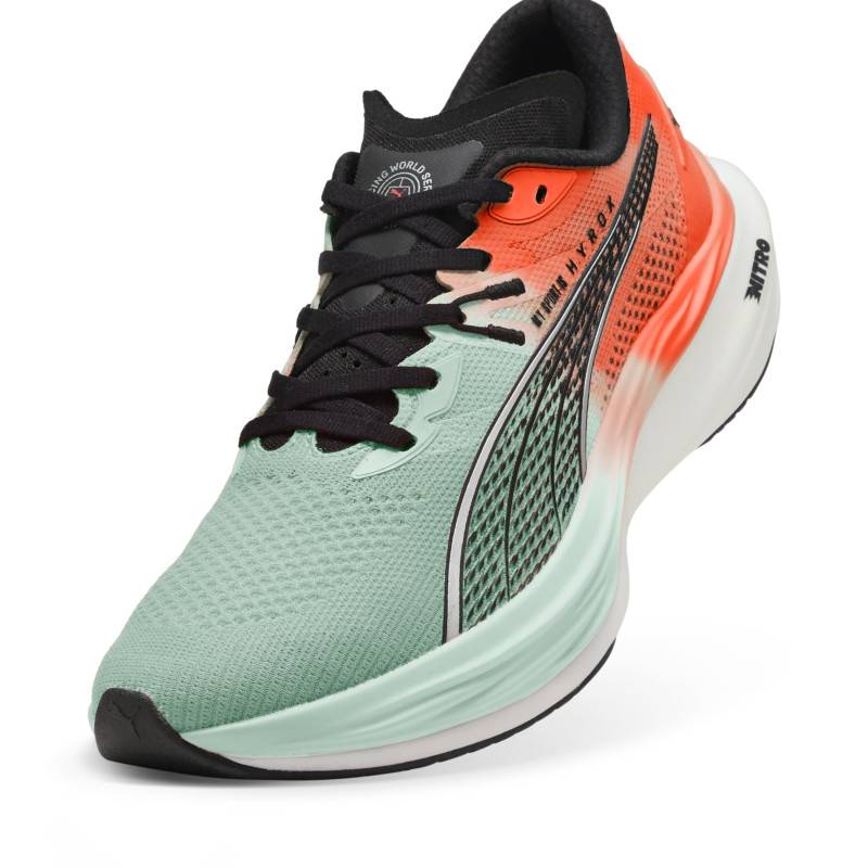 Pánské běžecké boty PUMA Deviate NITRO 3 HYROX AH25 Glowing Red-Mint