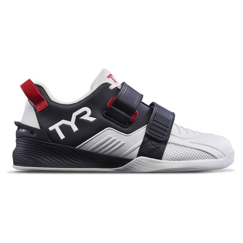 Scarpe da sollevamento pesi TYR L-2 Lifter - bianco e nero