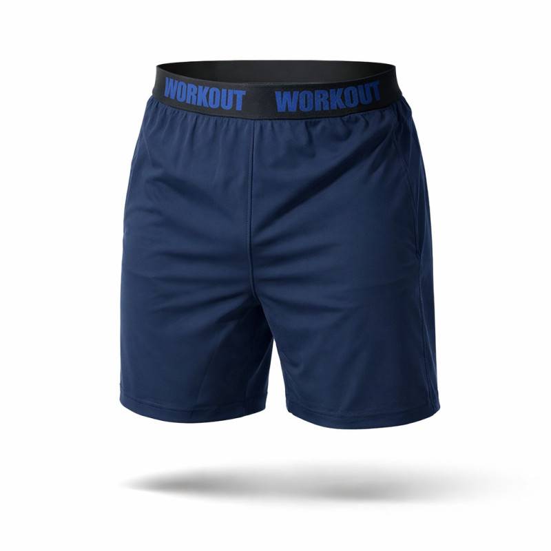 Man Shorts WORKOUT - blau
