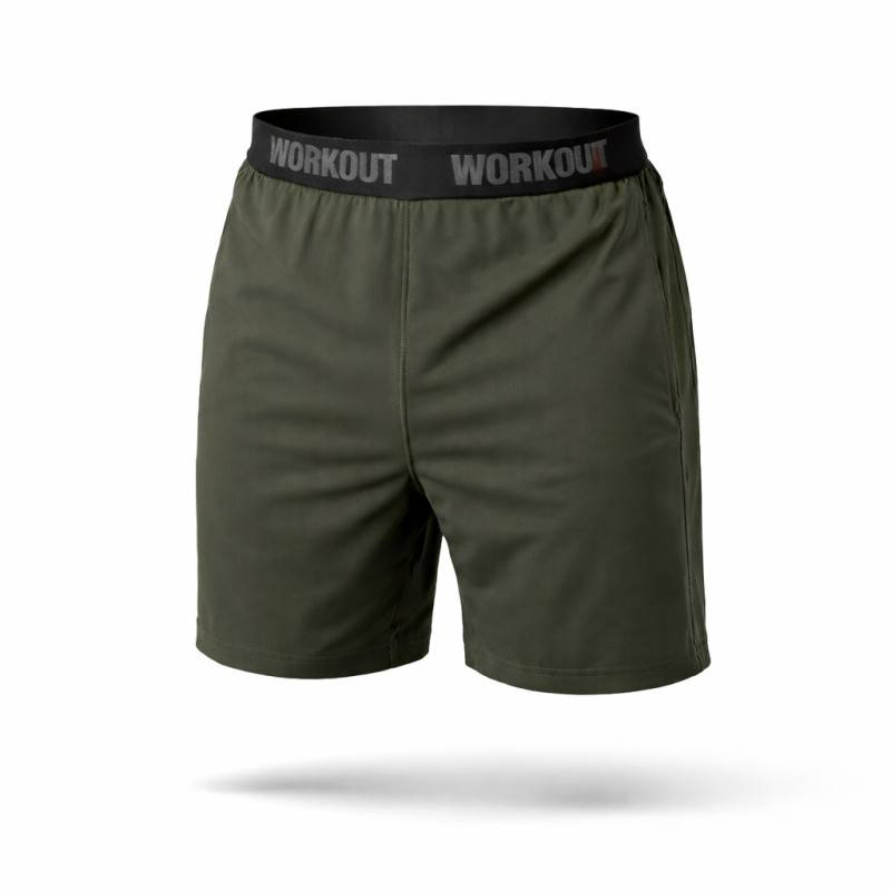 Pantaloncini da uomo WORKOUT - verde