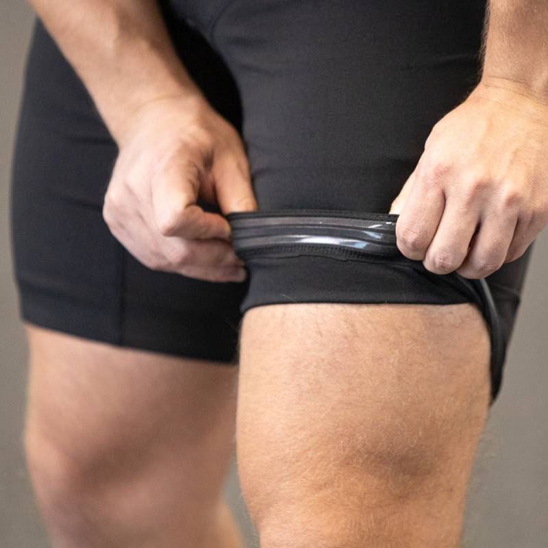 Weightlifting jersey WORKOUT 2.0 profi unisex - red/black