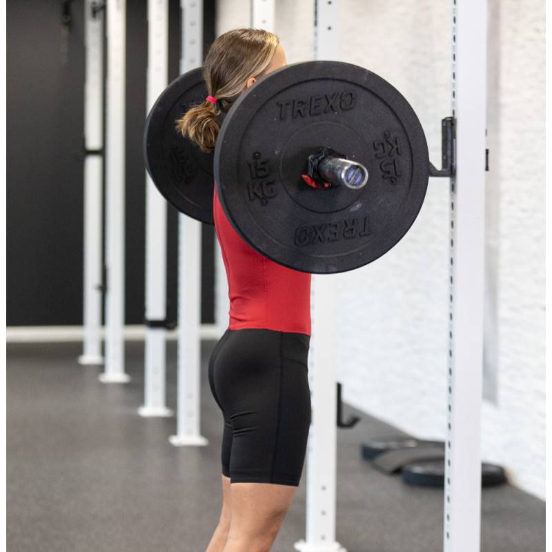 Weightlifting jersey WORKOUT 2.0 profi unisex - red/black