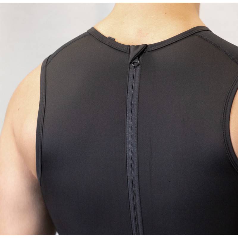 Gewichtheber-Trikot WORKOUT 2.0 profi unisex - schwarz