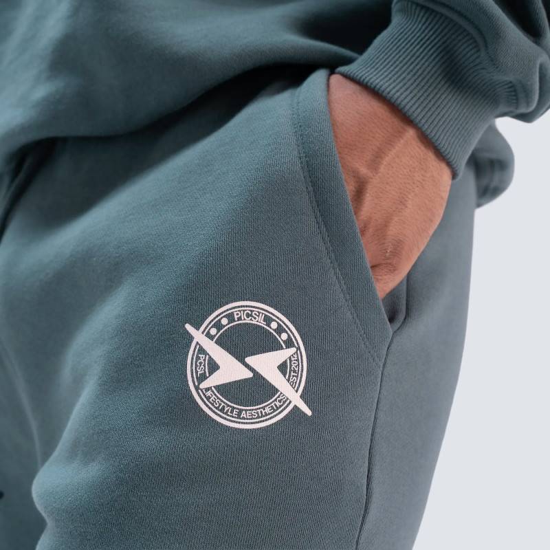 Picsil Lifestyle Mens Sweatpants - Dark Green