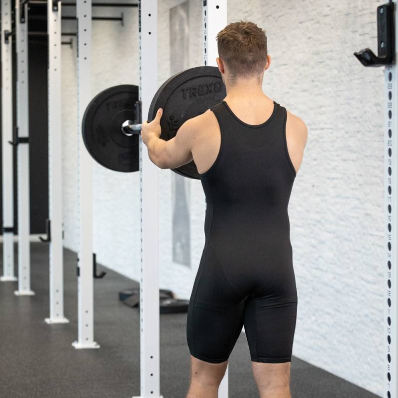 Weightlifting jersey WORKOUT 2.0 classic unisex - black