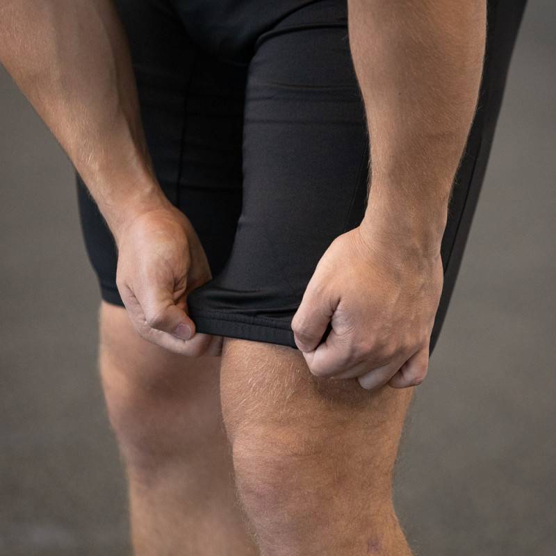 Body da sollevamento pesi WORKOUT 2.0 classic unisex - nero