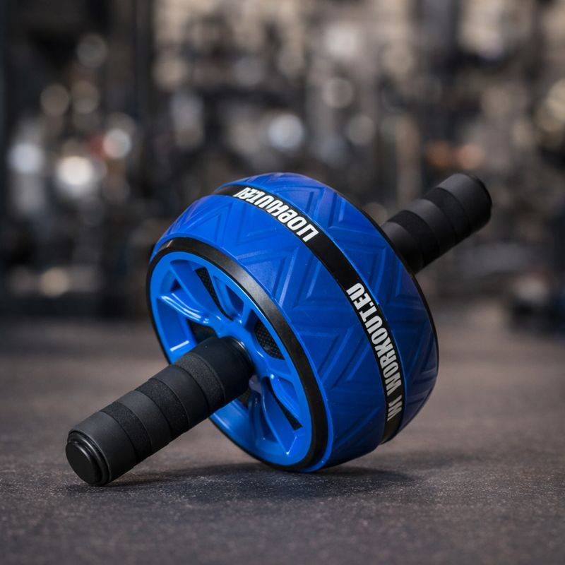 Dual abs wheel Workout - blue