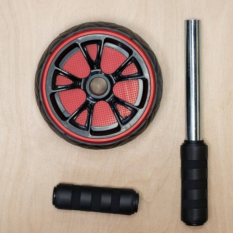 Workout Dual Fitness-Rad - Rot