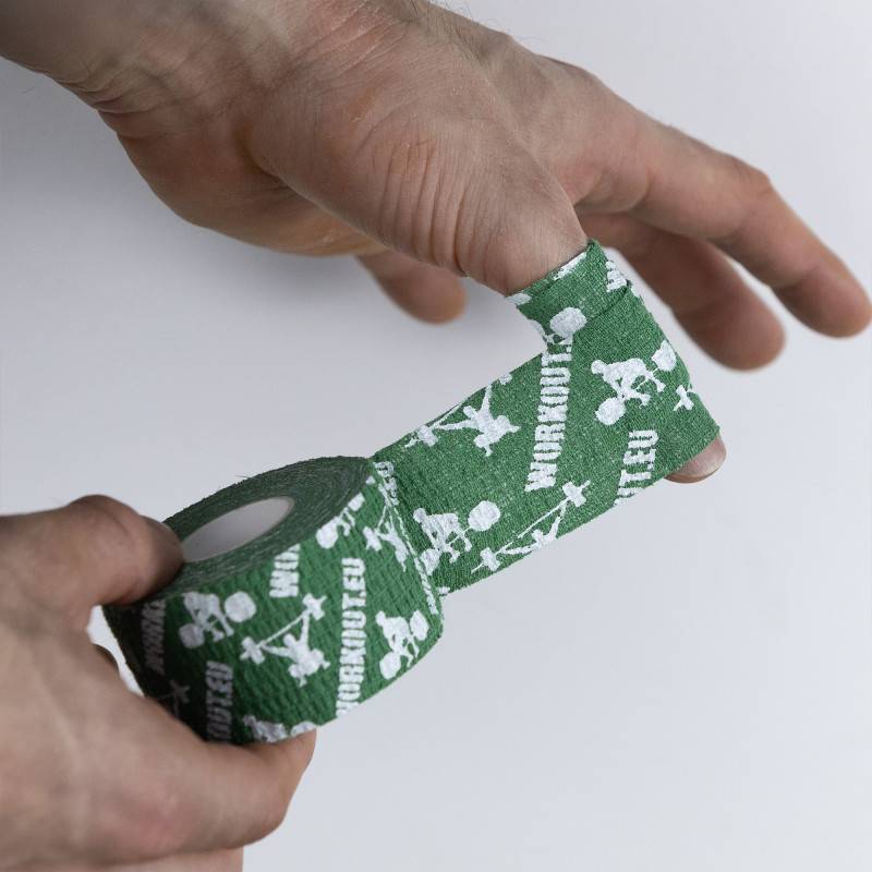 Gymbox thumb tape narrow 32 pcs - (green)