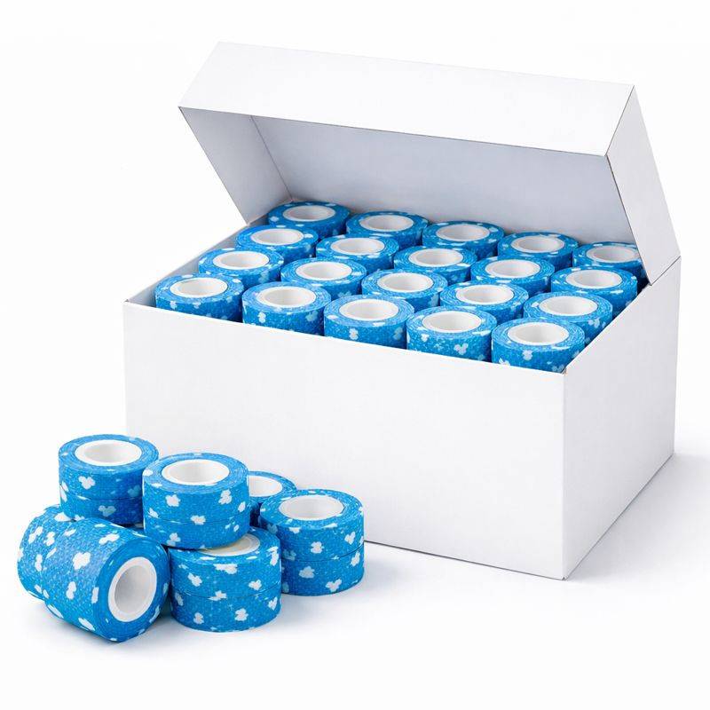 Gymbox thumb tape narrow 32 pcs - (blue)