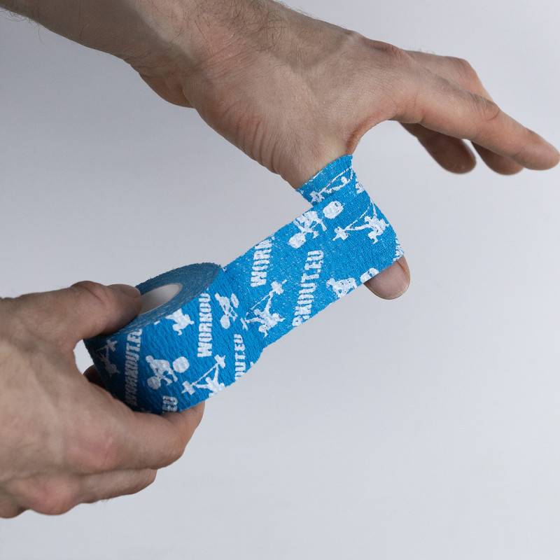 Gymbox Daumenband schmal 32 Stück - (blau)