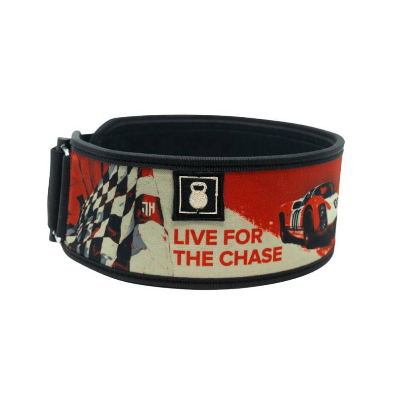 Weightlifting belt 2POOD - Live For The Chase by Jayson Hopper