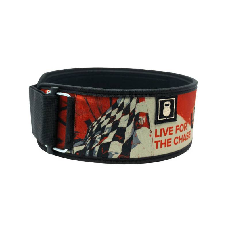 Weightlifting belt 2POOD - Live For The Chase by Jayson Hopper