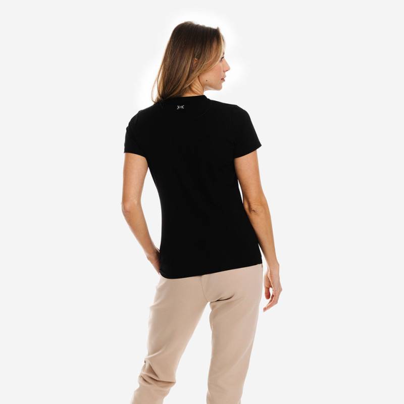 Womens Picsil Tee core 0.4 - black