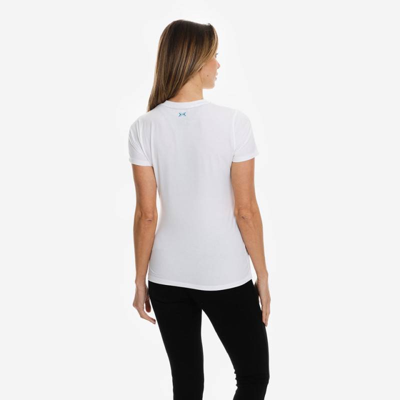 Damen T-Shirt Picsil Tee core 0.4 - weiß