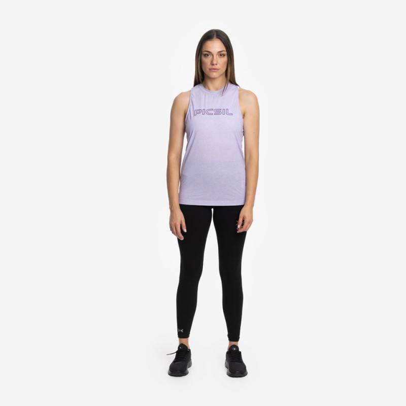 Womens Picsil Premium 241 tank top - purple