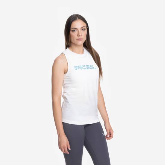 Picsil tílko Tank Premium 241 - bílé